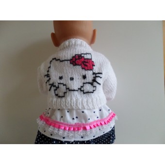 Vestje wit Hello Kitty